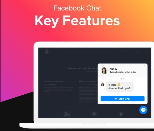 elfsight facebook chat features