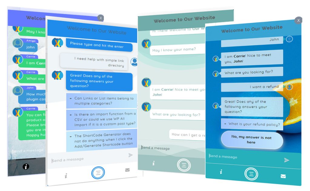 helpdesk chatbot templates