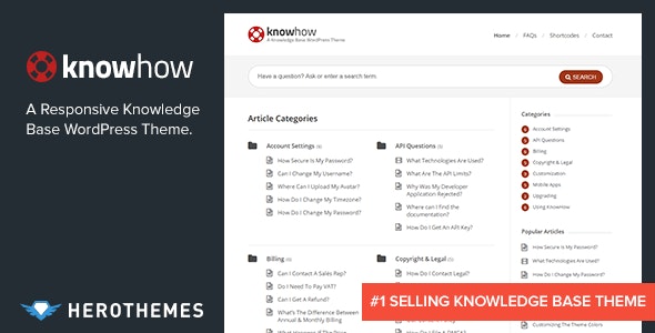 knowhow preview Docy Theme