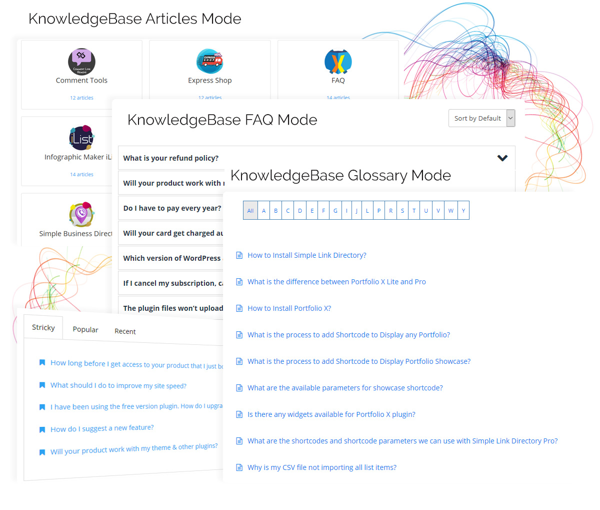 knowledgebase glossary faq