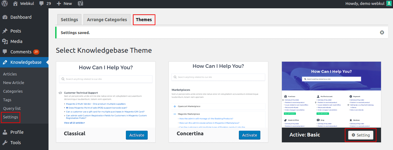 webkulwoocommercewordpressknowledgebasefaqpluginthemesettings5